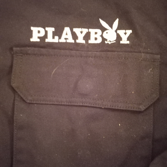 Pacsun Playboy Embroidered Button Up Jacket - Picture 3 of 6